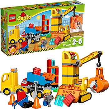 ॸե꡼ŷԾŹ㤨֡šۡ͢ʡ̤ѡLEGO DUPLO Town 10813 Big Construction Site Building Kit (67 Piece by LEGOפβǤʤ77,312ߤˤʤޤ