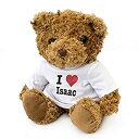 【中古】【輸入品・未使用】新しい???I Love Isaac???Teddy Bear???かわいいandかわいい???贈り物Present誕生日Xmasバレ...