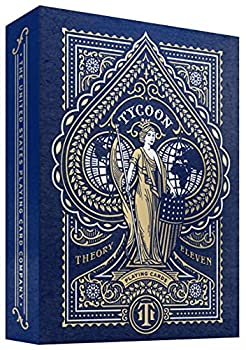 Tycoon Playing Cards by Theory11 Steve Cohen %ダブルクォーテ%The Millionaires' Magician%ダブルクォーテ% Waldorf Astoria Hotel (Ming Blue Back) by