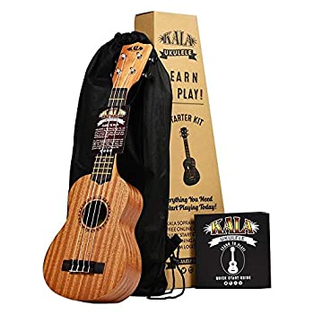 【中古】【輸入品・未使用】Kala Learn To Play Ukulele Starter Kit%カンマ% Light Mahogany Stain ウクレレ スターターキット【平行輸入品】