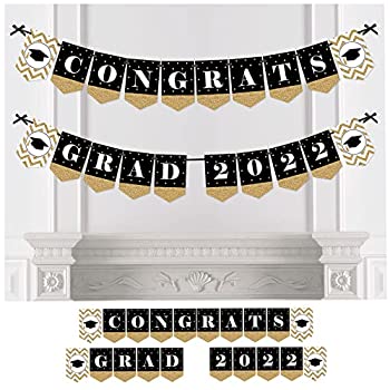 【中古】【輸入品・未使用】Gold Tassel Worth The Hassle - Graduation Party Bunting Banner - Gold ..