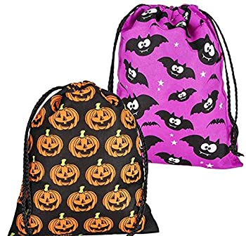 šۡ͢ʡ̤ѡ(12 PACK) - Large Assorted Halloween Drawstring Trick Or ...
