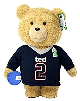 【中古】【輸入品 未使用】Ted 2 Movie-Size Plush Talking Teddy Bear Explicit Doll in Jersey カンマ 24 ダブルクォーテ 並行輸入品