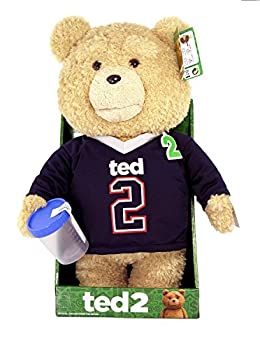 【中古】【輸入品 未使用】Ted2（テッド2） 16インチ トーキング＆ムービングプラッシュ ジャージ Explicit 40cm しゃべるぬいぐるみ 並行輸入品
