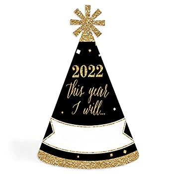 šۡ͢ʡ̤ѡNew Year's Eve - Gold - Cone New Years Eve Resolution Par...