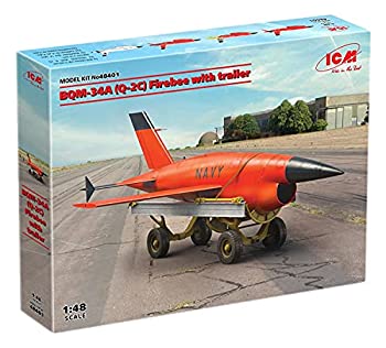 šۡ͢ʡ̤ѡICM 1/48 ꥫ BOM-34A(Q-2C) եӡ w/ȥ졼顼 ץǥ 48401