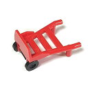 【中古】【輸入品 未使用】LEGOブロック 純正パーツ＜道具＞Hand Truck (Complete Assembly) (Red) 並行輸入品