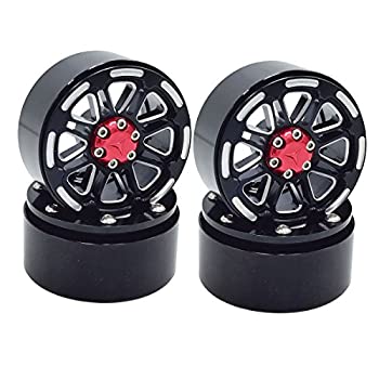 【中古】【輸入品・未使用】Boliduo 4Pcs Metal 4.8cm Beadlock Wheel Rim for 1:10 RC Crawler Axial SCX10 TAMIYA CC01 RC4WD D90 D110 TF2 RC Car