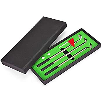 【中古】【輸入品・未使用】Golf Pen Set%カンマ%Juboury Mini Desktop Golf Ball Pen Gift Set with P..
