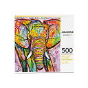 【中古】【輸入品・未使用】Aquarius Dean Russo Elephant As Jigsaw Puzzle (500 Piece)