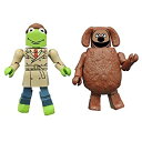 【中古】【輸入品・未使用】Muppets Minimates Series 2 Reporter Kermit & Rowlf Diamond Select [並行輸入品]