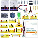 yÁzyAiEgpzLERBOR STEM Physics Science Lab Basic Circuit Learning Kit Electricity and Magnetism Experiment Introduction for Kids Junior Senior Hig