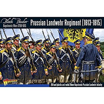 Black Powder Prussian Landwehr Regiment 1813-1815 Box - Plastic