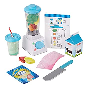 【中古】【輸入品・未使用】Melissa & Doug Smoothie Maker Blender Set (Helps Develop Motor and Soc..