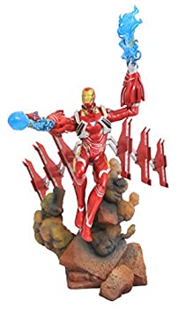 【中古】【輸入品 未使用】Diamond Select Toys Marvel Gallery: Avengers Infinity War: Iron Man MK50 Pvc Diorama Figure