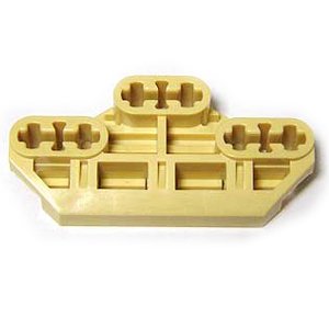 【中古】【輸入品・未使用】LEGOブロック・純正パーツ＜テクニック・コネクタ＞Axle Connector Block 3 x 6 with 6 Axleholes (1個%カンマ% Tan) [並行輸入品]