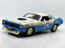 【中古】【輸入品・未使用】ACME 1:18スケール %ダブルクォーテ%ACME 1:18 1970 PLYMOUTH BARRACUDA #42 CHRYSLER OF FRANCE HENRI CHEMIN　1970　プリマス・バラクーダ #42 クラ