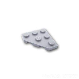 【中古】【輸入品・未使用】レゴブロック ばら売りパーツ ウェッジプレート 3 x 3 - コーナーカット：[Light Bluish Gray / グレー] [並行輸入品]