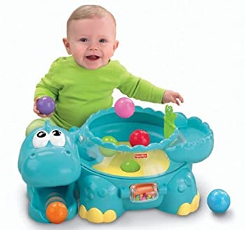 【中古】【輸入品 未使用】Fisher-Price Go Baby Go Poppity-Pop Musical Dino 並行輸入品