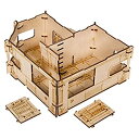 【中古】【輸入品・未使用】Broken Token Horizon Grid MK.II Sci-Fi Chiral Terrain Building