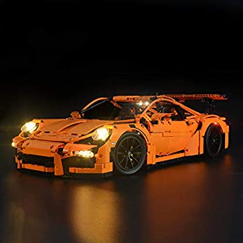 【中古】【輸入品・未使用】Briksmax Technic ポルシェ 911 GT3 RS LED照明キット - レゴ42056ビルディングブロックモデルに対応 - レゴセットは含まれません