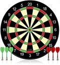 【中古】【輸入品 未使用】Funsparks Magnetic Dart Board Game - Full Set with 3 Green and 3 Red Darts in Cardboard Box 並行輸入品