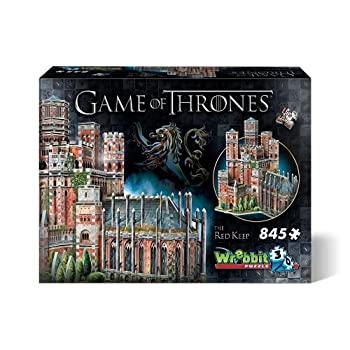 yÁzyAiEgpzRoter Bergfried / The Red Keep - Game of Thrones. Puzzle 845 Teile: 3D-PUZZLE
