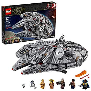 šۡ͢ʡ̤ѡLEGO Star Wars: The Rise of Skywalker Millennium Falcon 75257 Starship Model Building Kit and Minifigures%% New 2019 (1%%351 Piec