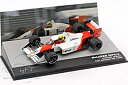 【中古】【輸入品 未使用】F1 ミニカー 1/43 アイルトン セナ マクラーレン MP4/4 サンマリノGP 1988 優勝 並行輸入品