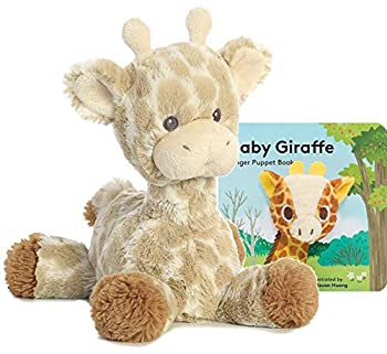 【中古】【輸入品 未使用】ebba Loppy Giraffe Plush with Rattle Gift Set