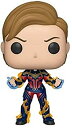 【中古】【輸入品・未使用】Pop Avengers Endgame Captain Marvel with New Hair Vinyl Figure