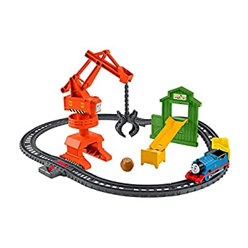 【中古】【輸入品・未使用】トーマス＆フレンズ (Thomas & Friends) 〔 機関車トーマス きかんしゃ Thomas ］カッシア クレーン ＆ カーゴトレインセット おもちゃ 男の子