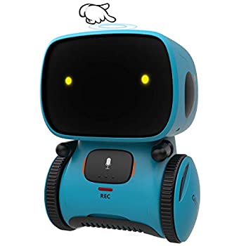 【中古】【輸入品・未使用】GILOBABY ロボットトイ STEMおもちゃ 通話インタラクティブ音声制御タッチセンサー スマートロボティクス 歌 ダンス リピート 音声認識 音声録音