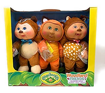 šۡ͢ʡ̤ѡCabbage Patch Kids 쥯 Cuties Woodland Friends 3ѥå