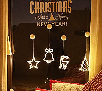 【中古】【輸入品・未使用】CRESTRADE 飾り LED ライト イルミネーションライト クリスマス オーナメント 装飾 電池式 吸盤 ライト (お得なセット) [並行輸入品]