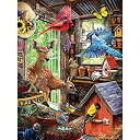 【中古】【輸入品・未使用】Bits and Pieces - 300ピース ジグソーパズル 大人用 18インチ x 24インチ - 小屋の中に巣 - 300ピー...