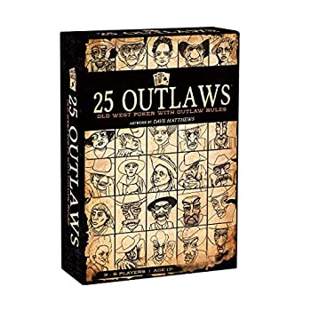 【中古】【輸入品・未使用】25 Outlaws - アウトロールール付きオールドウェストポーカー