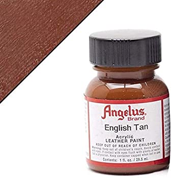 【中古】【輸入品・未使用】Angelus Acrylic Leather Paint Standart Paint (019 English Tan) [並行輸...