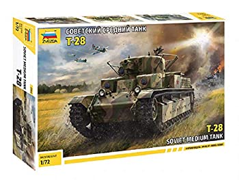 【中古】【輸入品・未使用】ズベズダ 1/72 ソビエト軍 T-28中戦車 プラモデル ZV5064