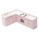 【中古】【輸入品・未使用】freneci 1/12 ドールハウス ミニチュア家具 キャビネットセット 自由に組み合わせ 木製 手作り キッチン アクセサリー 人...