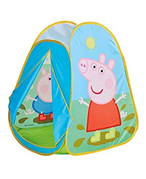 【中古】【輸入品・未使用】7782 ペッパピッグ　Peppa Pig　プレイテント キッズテント　ポップアップテント　プレイハウス　屋内/屋外用　90 x 75 x 75cm [並行輸入品]【メーカー名】Peppa Pig【メーカー型番】【ブランド名】Peppa Pig【商品説明】7782 ペッパピッグ　Peppa Pig　プレイテント キッズテント　ポップアップテント　プレイハウス　屋内/屋外用　90 x 75 x 75cm [並行輸入品]当店では初期不良に限り、商品到着から7日間は返品を 受付けております。こちらは海外販売用に買取り致しました未使用品です。買取り致しました為、中古扱いとしております。他モールとの併売品の為、完売の際はご連絡致しますのでご了承下さい。速やかにご返金させて頂きます。ご注文からお届けまで1、ご注文⇒ご注文は24時間受け付けております。2、注文確認⇒ご注文後、当店から注文確認メールを送信します。3、配送⇒当店海外倉庫から取り寄せの場合は10〜30日程度でのお届けとなります。国内到着後、発送の際に通知にてご連絡致します。国内倉庫からの場合は3〜7日でのお届けとなります。　※離島、北海道、九州、沖縄は遅れる場合がございます。予めご了承下さい。お電話でのお問合せは少人数で運営の為受け付けておりませんので、メールにてお問合せお願い致します。営業時間　月〜金　10:00〜17:00お客様都合によるご注文後のキャンセル・返品はお受けしておりませんのでご了承下さい。