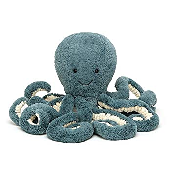 【中古】【輸入品・未使用】Jellycat ジェリーキャット Storm Octopus ストーム オクトパス ぬいぐるみ M 49cm タコ ブルー ST2OC [並行輸入品]