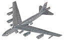 アカデミー 1/144 アメリカ空軍 B-52H ストラトフォートレス バッカニアーズ プラモデル 12622