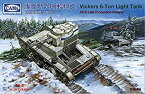 【中古】【輸入品・未使用】カムス 1/35 フィンランド軍 ビッカース 6トン軽戦車B型 改造・後期型 インテリア付 (リッチモデルブランド) プラモデル CCA35009