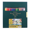 【中古-非常に良い】サクラクレパス 水彩色鉛筆 24色 EPY24