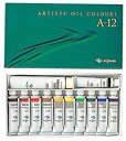【未使用】【中古】クサカベ 油絵具 専門家用 油絵具セット 12色セット A-12 20ml