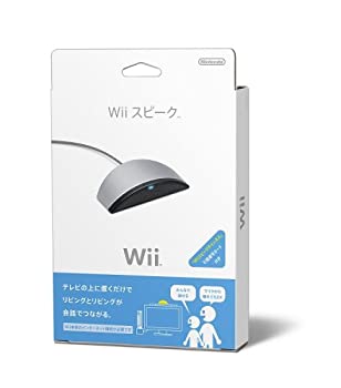 【未使用】【中古】Wii スピーク当店取り扱いの中古品についてこちらの商品は中古品となっております。 付属品の有無については入荷の度異なり、商品タイトルに付属品についての記載がない場合もございますので、ご不明な場合はメッセージにてお問い合わせください。 買取時より付属していたものはお付けしておりますが、付属品や消耗品に保証はございません。中古品のため、使用に影響ない程度の使用感・経年劣化（傷、汚れなど）がある場合がございますのでご了承下さい。また、中古品の特性上ギフトには適しておりません。当店は専門店ではございませんので、製品に関する詳細や設定方法はメーカーへ直接お問い合わせいただきますようお願い致します。 画像はイメージ写真です。ビデオデッキ、各プレーヤーなど在庫品によってリモコンが付属してない場合がございます。限定版の付属品、ダウンロードコードなどの付属品は無しとお考え下さい。中古品の場合、基本的に説明書・外箱・ドライバーインストール用のCD-ROMはついておりませんので、ご了承の上お買求め下さい。当店での中古表記のトレーディングカードはプレイ用でございます。中古買取り品の為、細かなキズ・白欠け・多少の使用感がございますのでご了承下さいませ。ご返品について当店販売の中古品につきまして、初期不良に限り商品到着から7日間はご返品を受付けておりますので 到着後、なるべく早く動作確認や商品確認をお願い致します。1週間を超えてのご連絡のあったものは、ご返品不可となりますのでご了承下さい。中古品につきましては商品の特性上、お客様都合のご返品は原則としてお受けしておりません。ご注文からお届けまでご注文は24時間受け付けております。当店販売の中古品のお届けは国内倉庫からの発送の場合は3営業日〜10営業日前後とお考え下さい。 海外倉庫からの発送の場合は、一旦国内委託倉庫へ国際便にて配送の後にお客様へお送り致しますので、お届けまで3週間から1カ月ほどお時間を頂戴致します。※併売品の為、在庫切れの場合はご連絡させて頂きます。※離島、北海道、九州、沖縄は遅れる場合がございます。予めご了承下さい。※ご注文後、当店より確認のメールをする場合がございます。ご返信が無い場合キャンセルとなりますので予めご了承くださいませ。