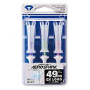 【未使用】【中古】ダイヤ(DAIYA) ゴルフティー エアロスパークティー 709 エキストラロング クリアー TE-709