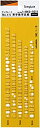 【中古-非常に良い】ウチダ テンプレート No.1-S 英字数字定規 1-843-1011