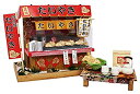 【中古-非常に良い】ビリー 手作りドールハウスキット 昭和屋台キット たい焼き屋 8537